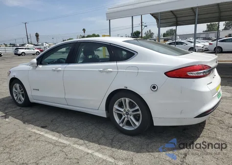 2018 Ford Fusion Se Hybrid из США, поврежденный, VIN 3FA6P0LU1JR172114